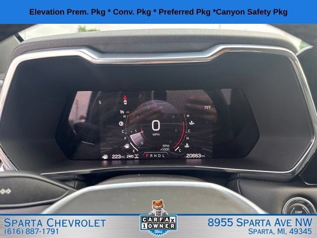 2023 GMC Canyon Elevation