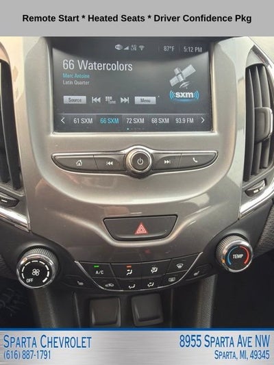 2018 Chevrolet Cruze LT