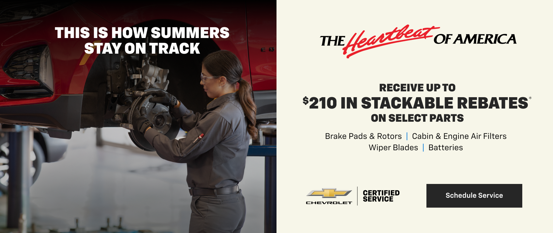 $210 in Stackable Rebates at Sparta Chevrolet in Sparta MI